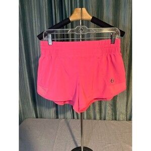 Champion Womens Athletic Shorts Medium Pink Comfy Running Gym Workout